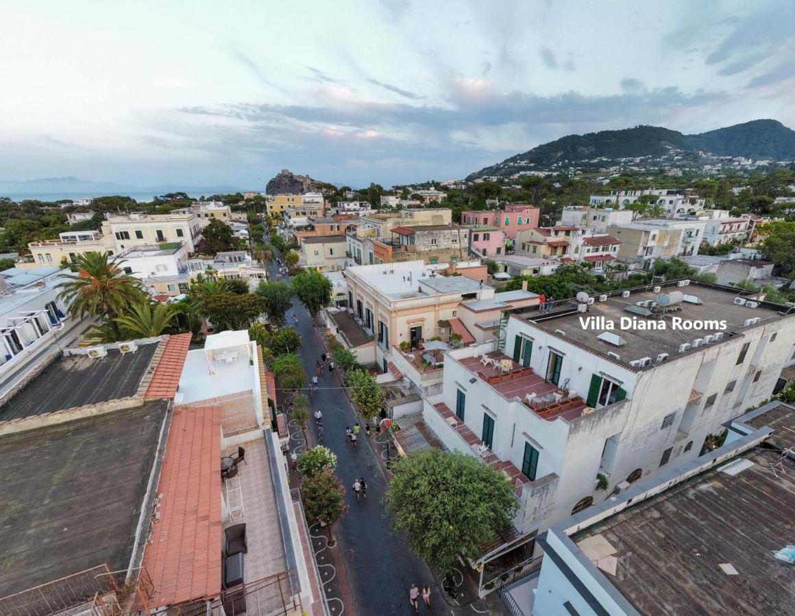 Villa Diana - Beach & Rooms Ischia Ngoại thất bức ảnh