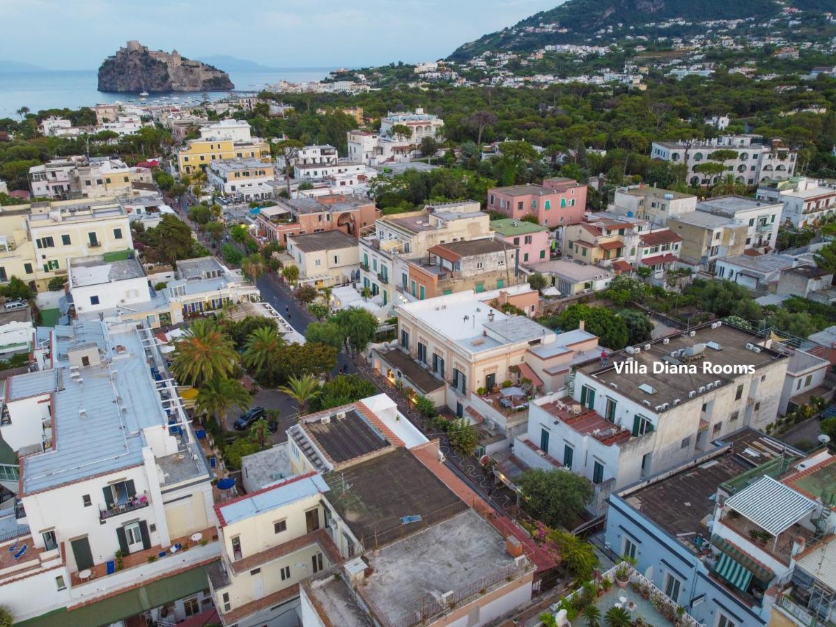 Villa Diana - Beach & Rooms Ischia Ngoại thất bức ảnh
